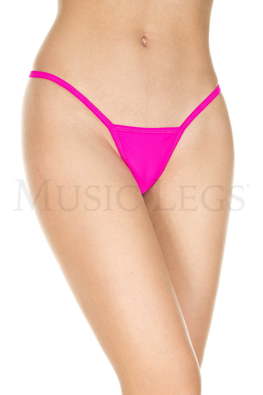 Low rise G-string - Hot Pink